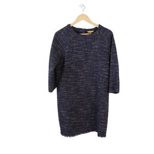 joules Blue Tweed Womens dress 8